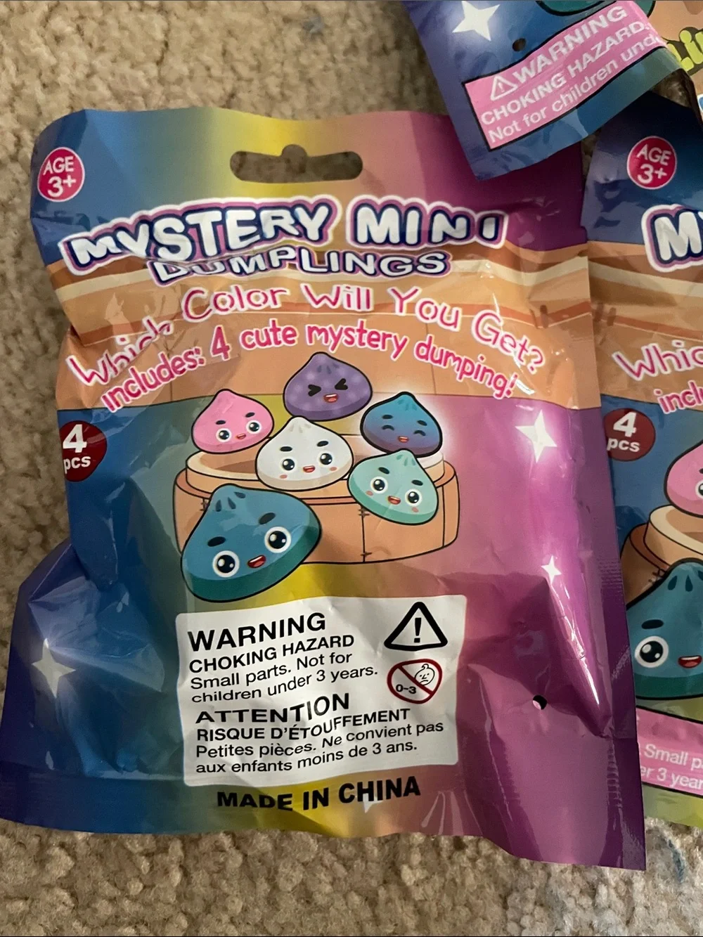 Dumplings Kids Toy Pack - Purple Edition